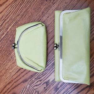 Lime Green Women's Clutch Set